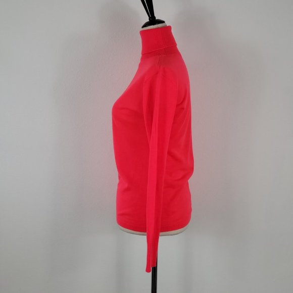 HALOGEN Turtleneck Merino Wool Blend Sweater Sz XS - Picture 3 of 6